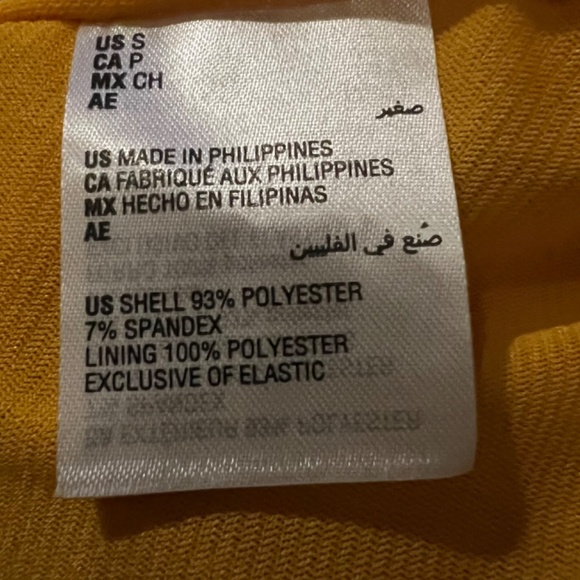 INC International Concepts Light Golden Orange Ruched Maxi Skirt with Slit - Picture 5 of 7